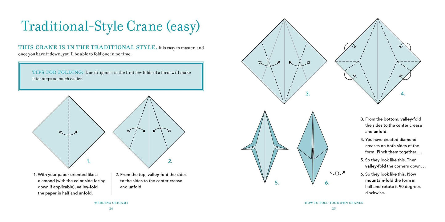 Wedding Origami