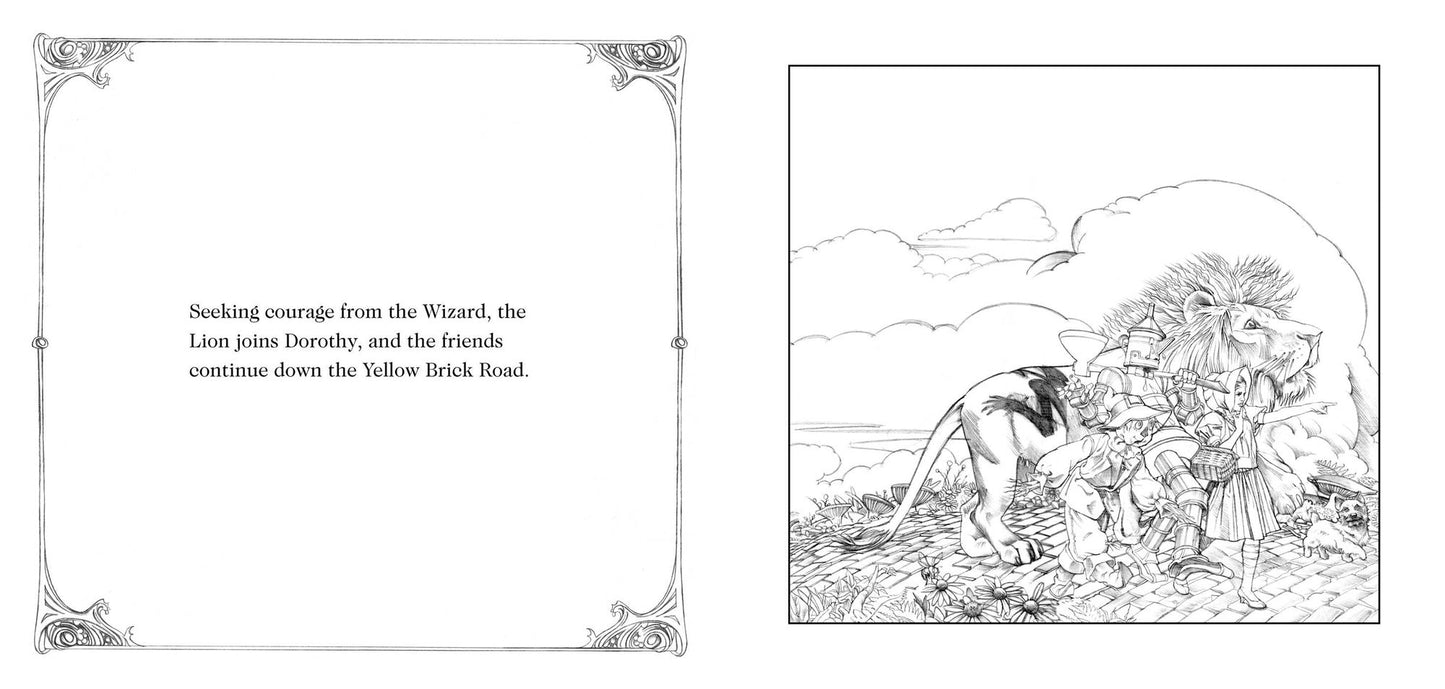 The Wizard of Oz Coloring Book