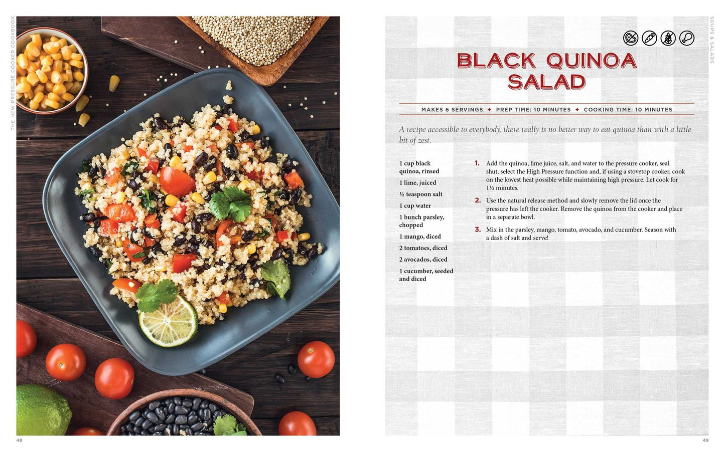 The New Pressure Cooker Cookbook: A Tantalizing Collection of Over 200 Delicious Recipes for Quick, Easy, and Healthy Meals