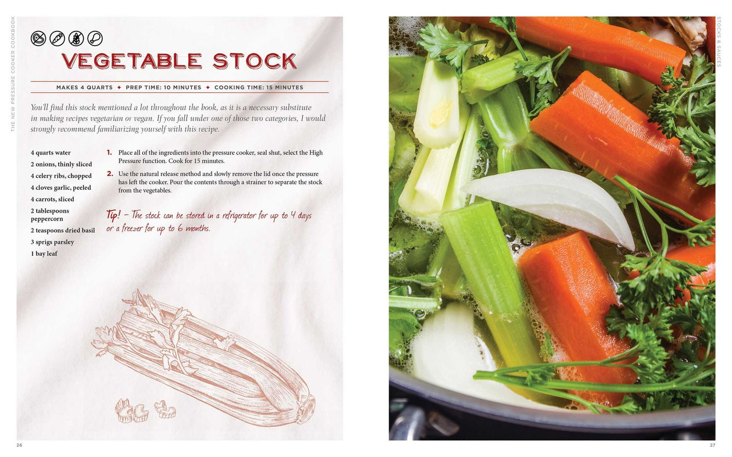 The New Pressure Cooker Cookbook: A Tantalizing Collection of Over 200 Delicious Recipes for Quick, Easy, and Healthy Meals
