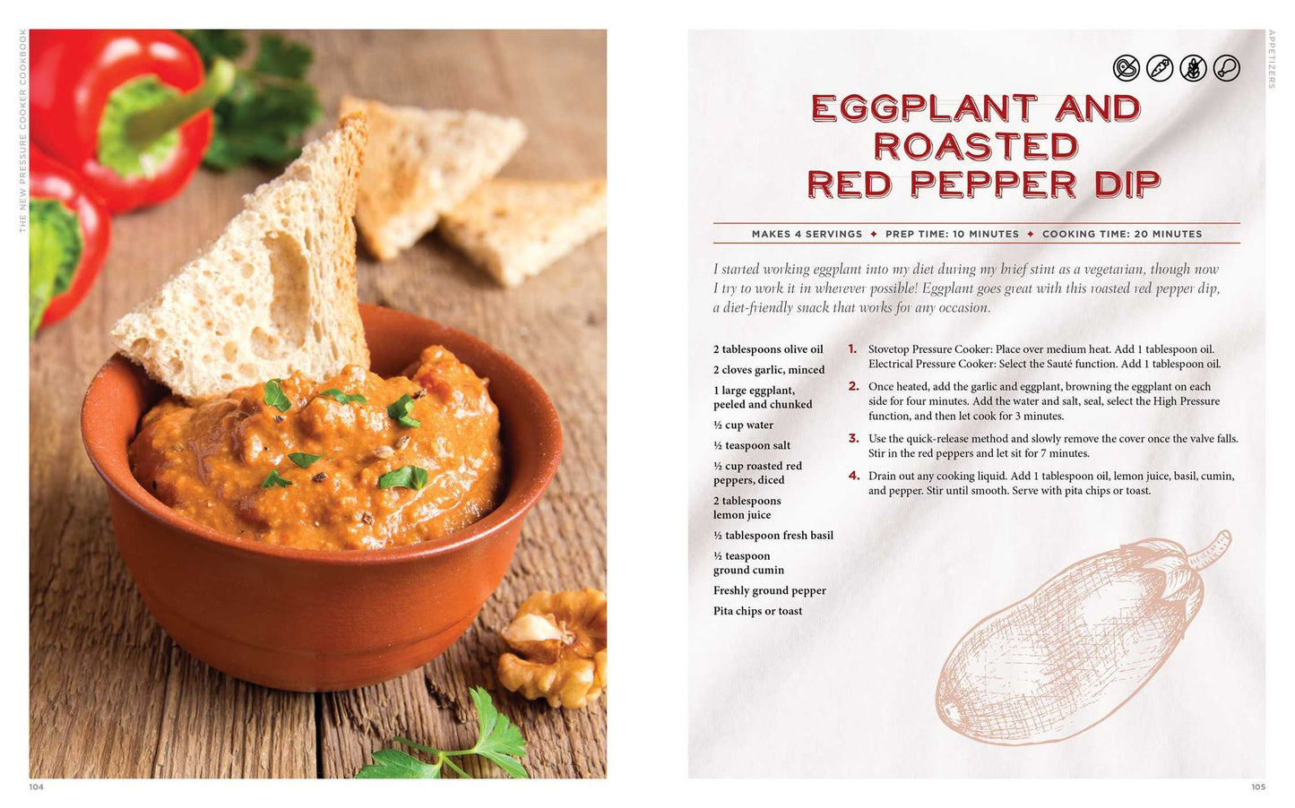 The New Pressure Cooker Cookbook: A Tantalizing Collection of Over 200 Delicious Recipes for Quick, Easy, and Healthy Meals
