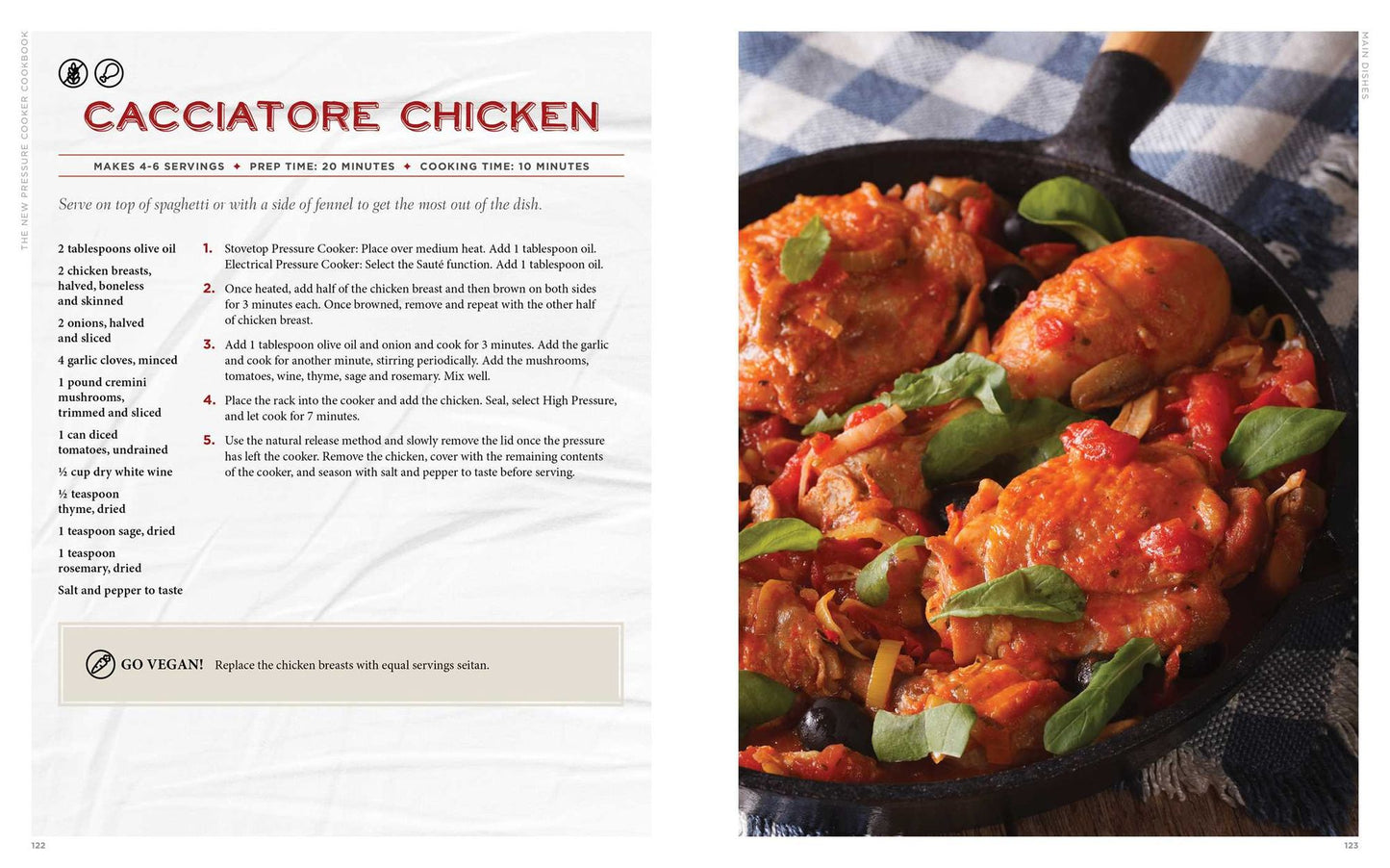 The New Pressure Cooker Cookbook: A Tantalizing Collection of Over 200 Delicious Recipes for Quick, Easy, and Healthy Meals
