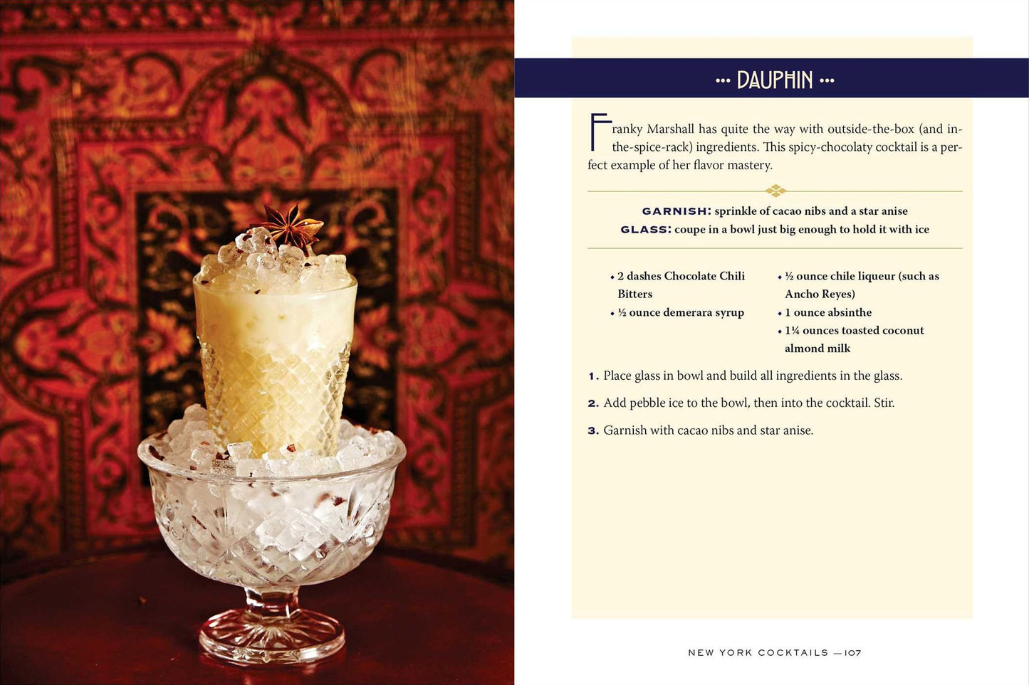 New York Cocktails: An Elegant Collection of Over 100 Recipes Inspired by the Big Apple