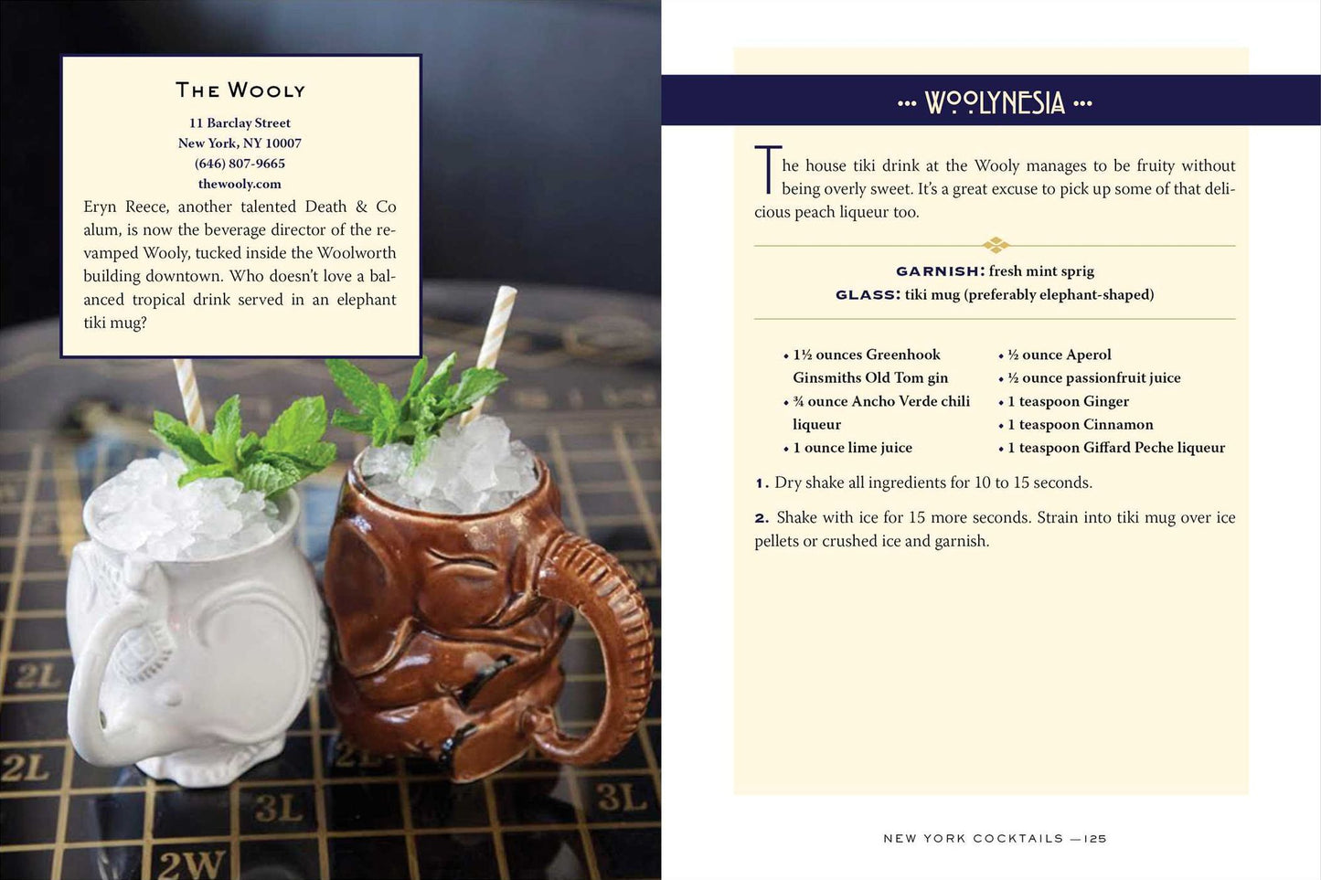 New York Cocktails: An Elegant Collection of Over 100 Recipes Inspired by the Big Apple