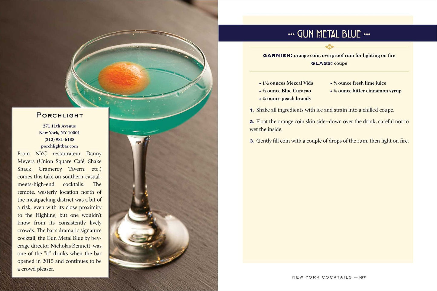 New York Cocktails: An Elegant Collection of Over 100 Recipes Inspired by the Big Apple