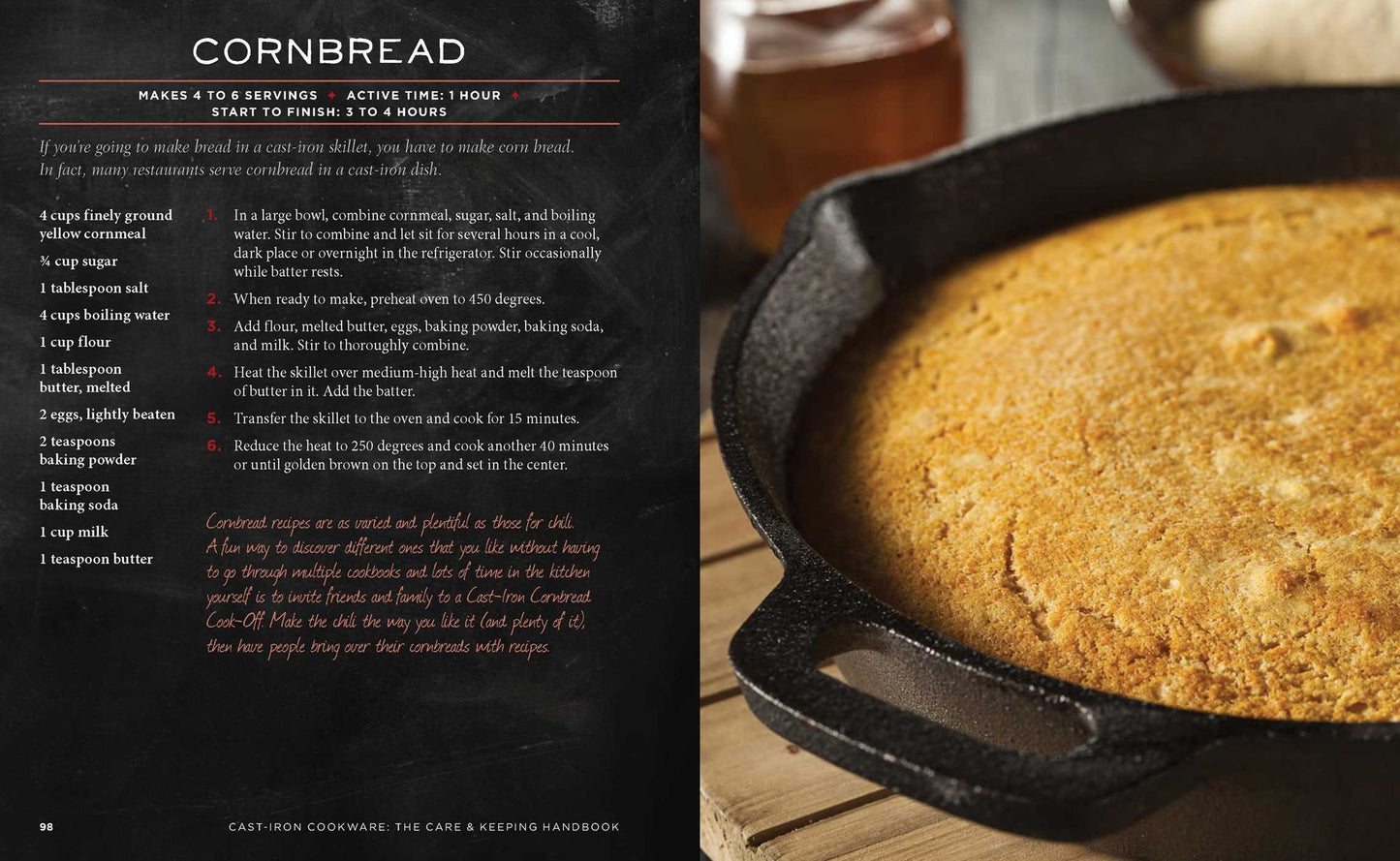 The Cast-Iron Cookware: The Care and Keeping Handbook: Seasoning, Cleaning, Refurbishing, Storing, and Cooking