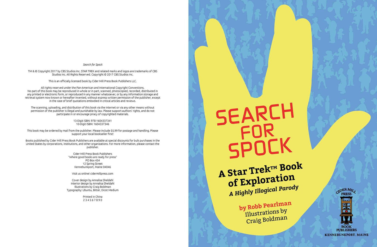 Search for Spock: A Star Trek Book of Exploration: A Highly Illogical Parody