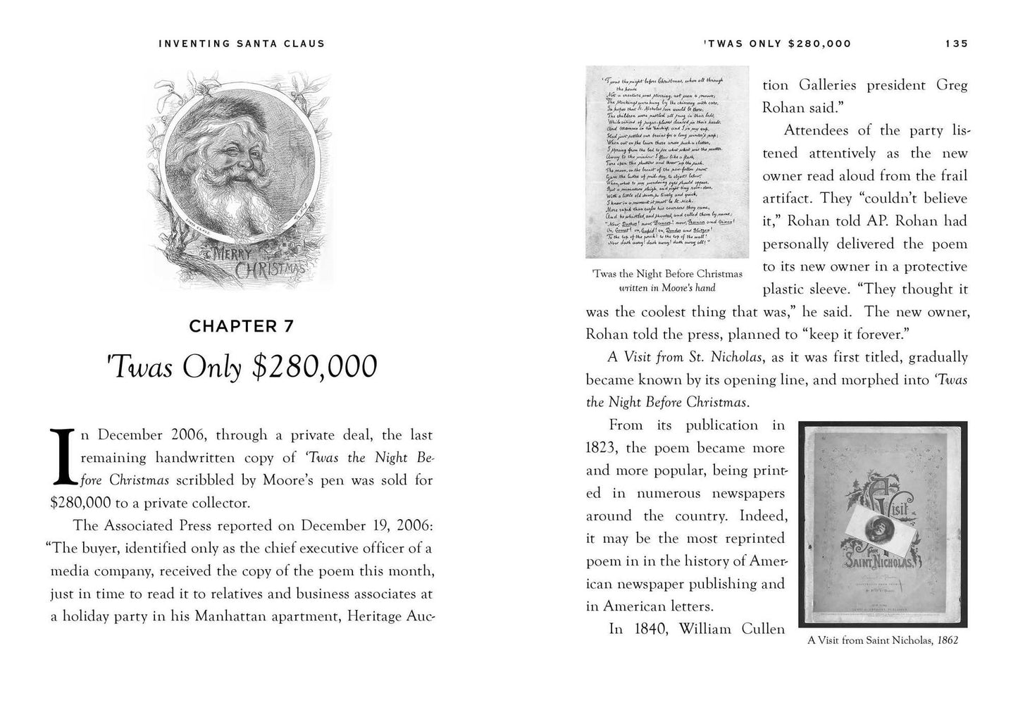 Inventing Santa Claus: The Mystery of Who Really Wrote the Most Celebrated Yuletide Poem of All Time, The Night Before Christmas