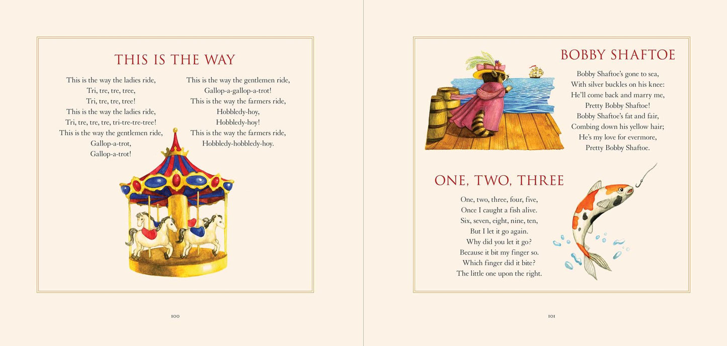 The Classic Collection of Mother Goose Nursery Rhymes: Over 101 Cherished Poems