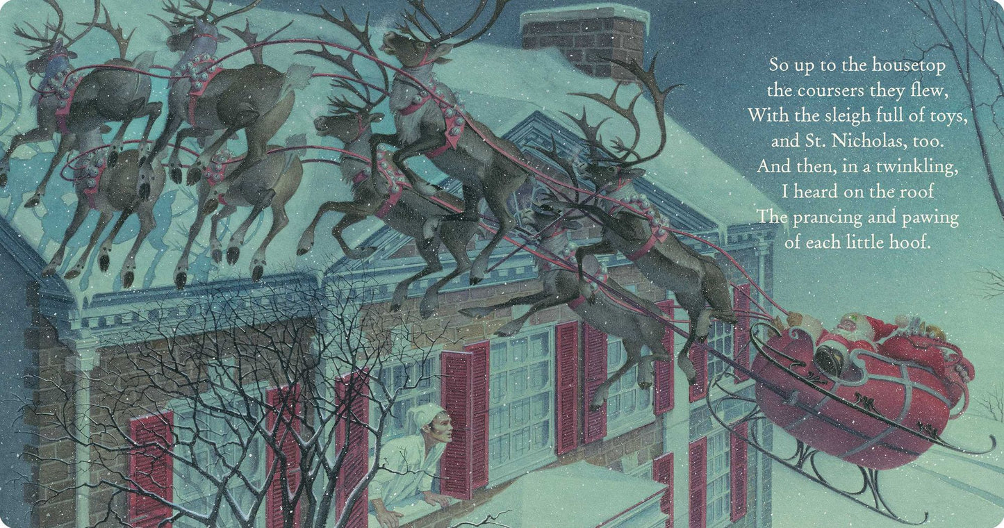 The Night Before Christmas Oversized Padded Board Book: The Classic Edition