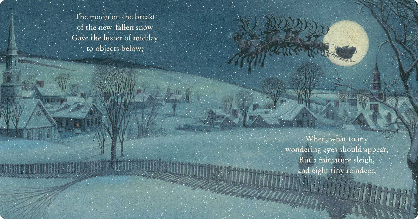 The Night Before Christmas Oversized Padded Board Book: The Classic Edition