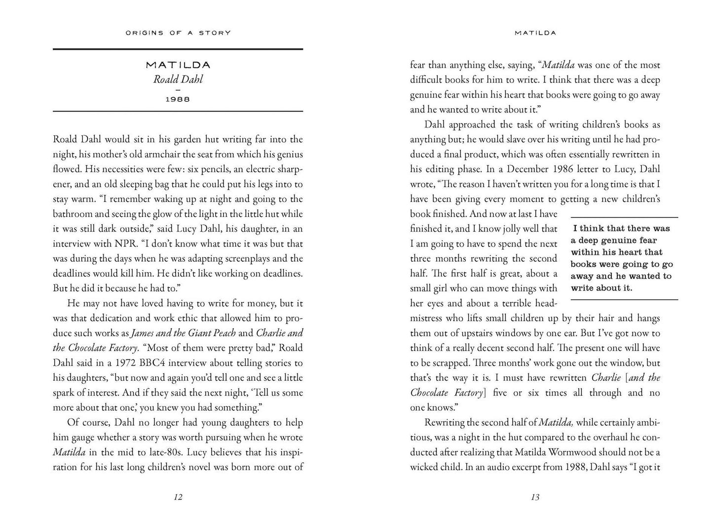 Origins of a Story: 202 true inspirations behind the world's greatest literature