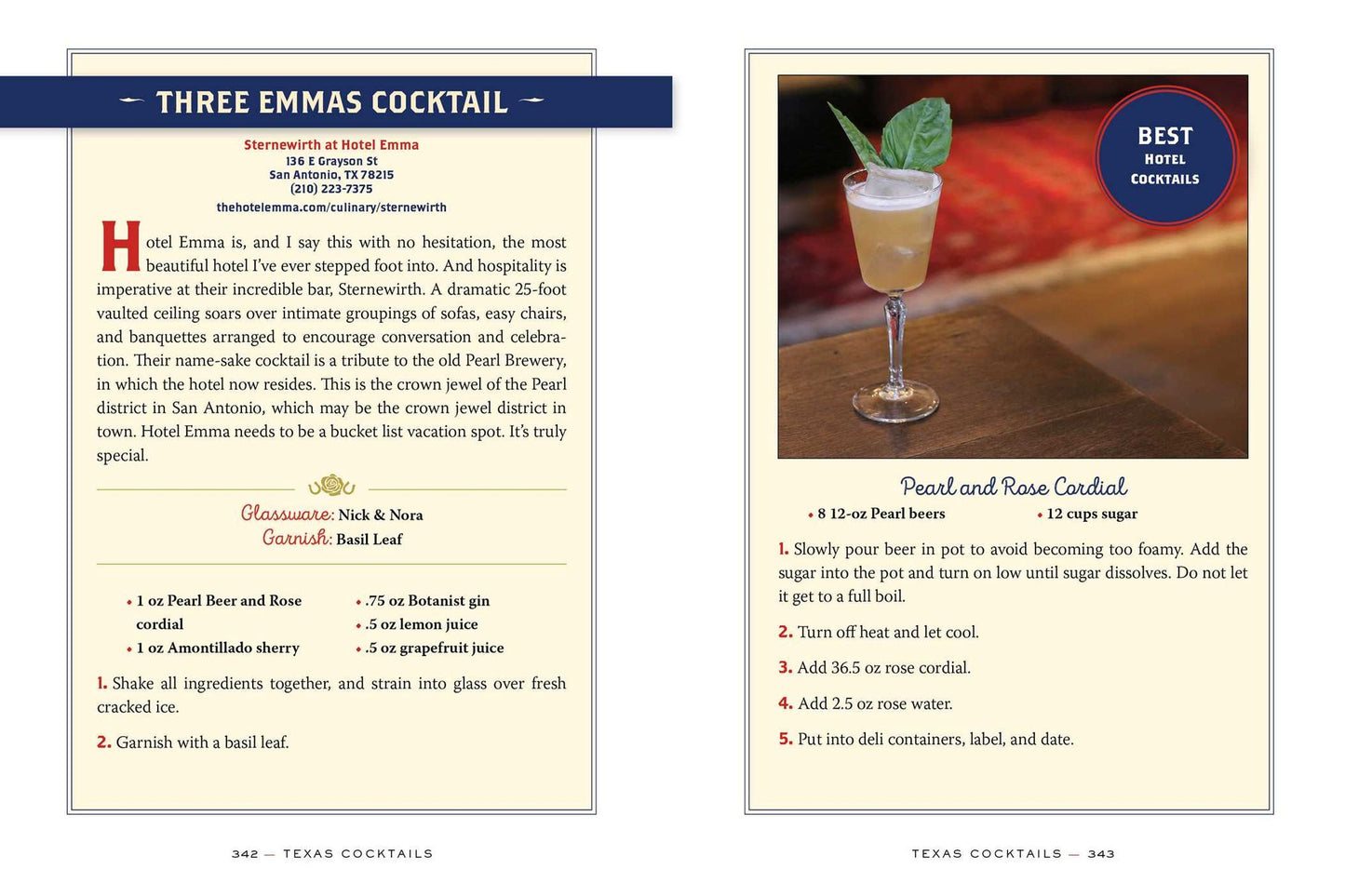 Texas Cocktails: An Elegant Collection of More Than 100 Recipes Inspired by the Lone Star State