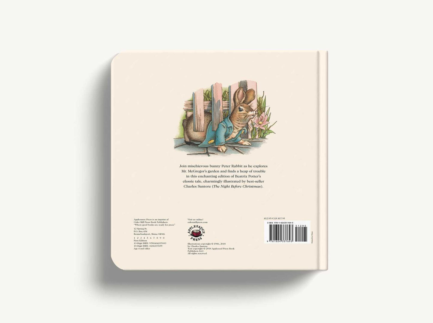 The Classic Tale of Peter Rabbit Oversized Padded Board Book: The Classic Edition