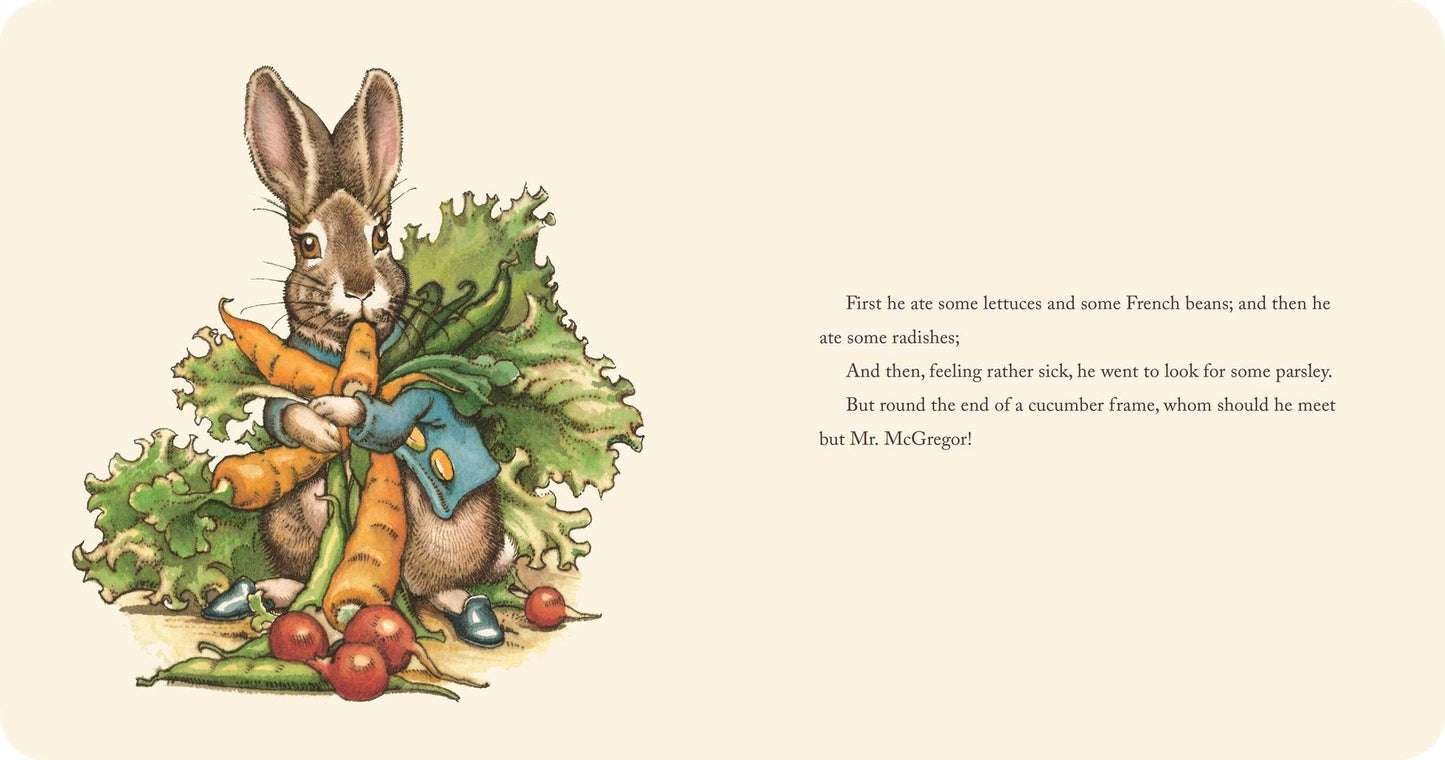 The Classic Tale of Peter Rabbit Oversized Padded Board Book: The Classic Edition