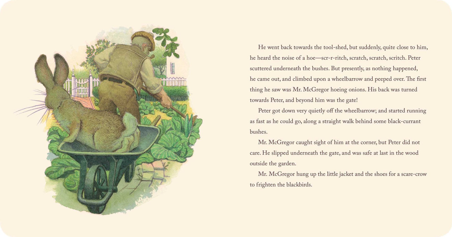 The Classic Tale of Peter Rabbit Oversized Padded Board Book: The Classic Edition