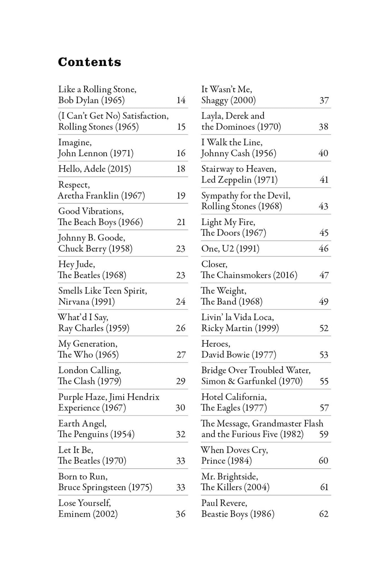 Origins of a Song: 202 true inspirations behind the world's greatest lyrics