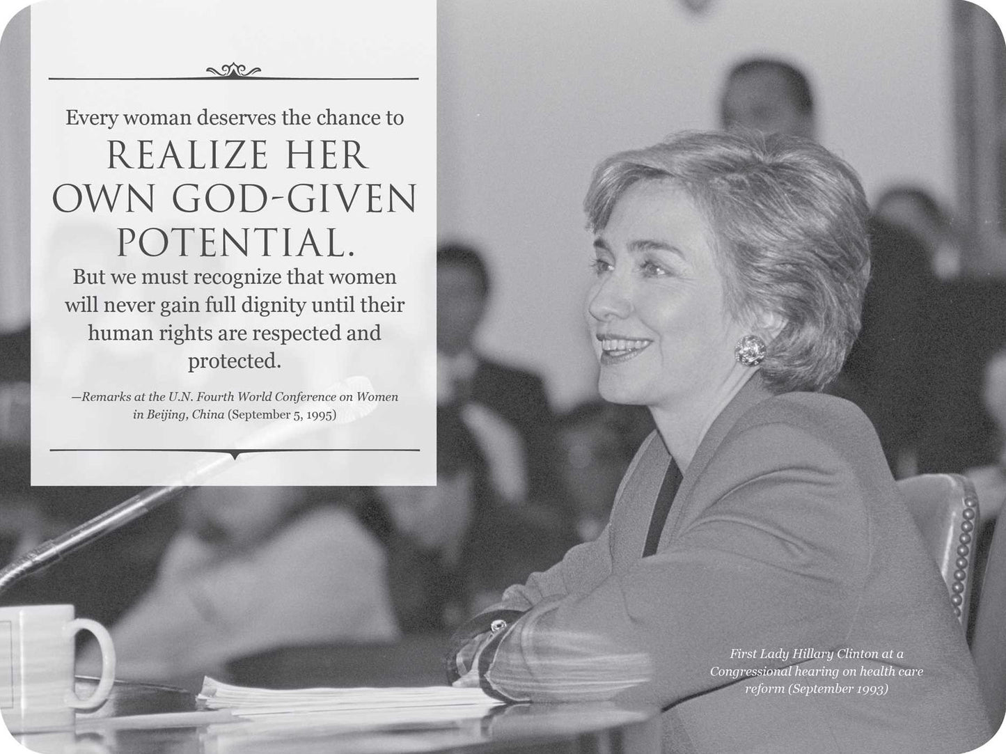 Hillary Rodham Clinton Signature Notebook