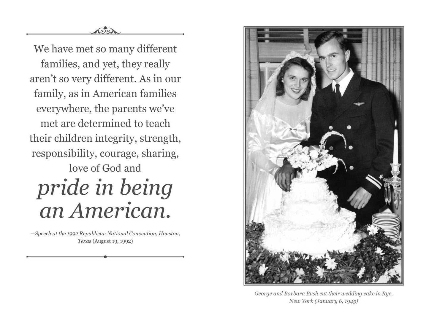 Barbara Bush Signature Notebook