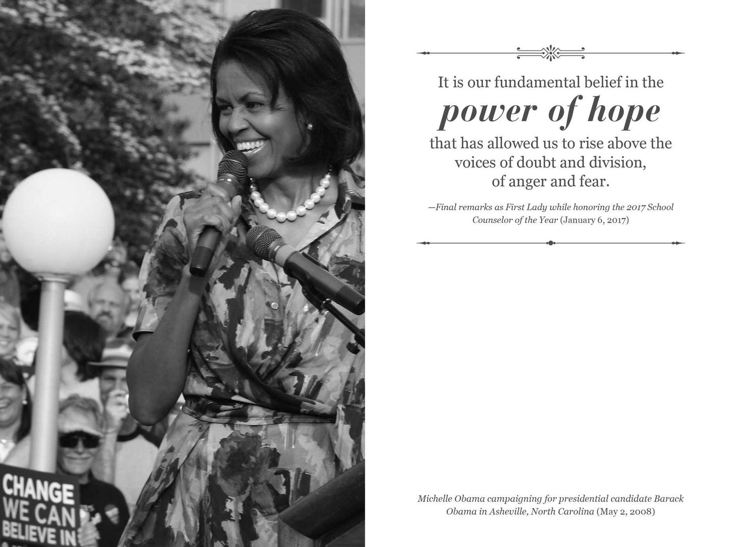 The Michelle Obama Notebook