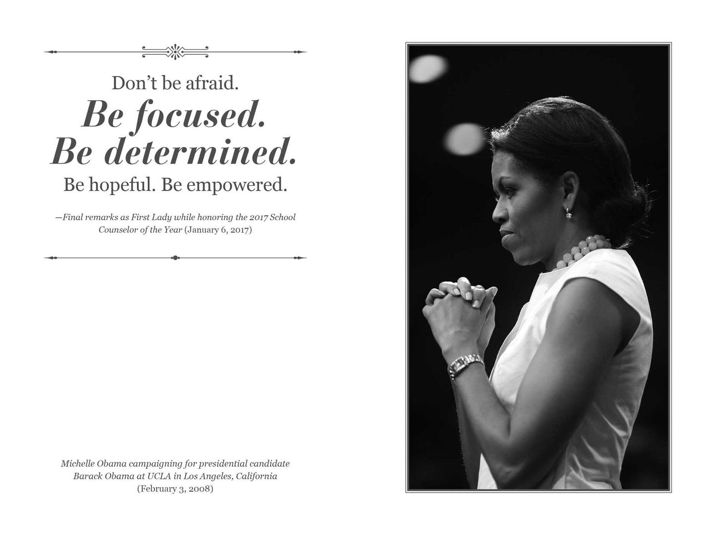 The Michelle Obama Notebook