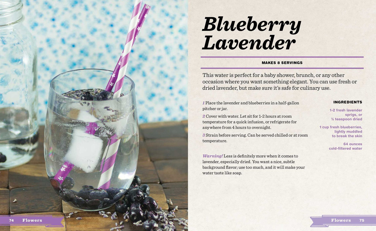 Infused Water and Ice