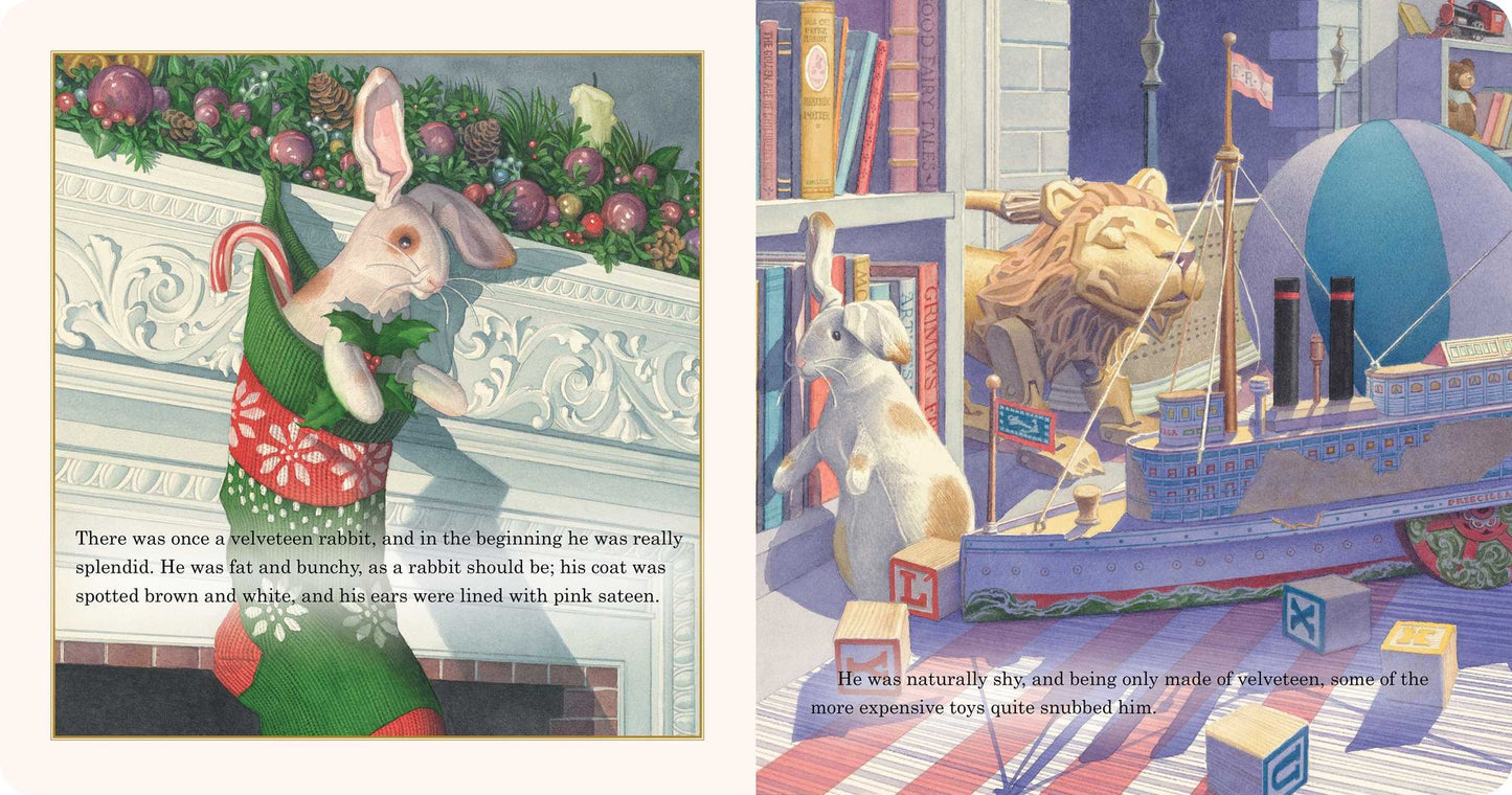 The Velveteen Rabbit Oversized Padded Board Book: The Classic Edition
