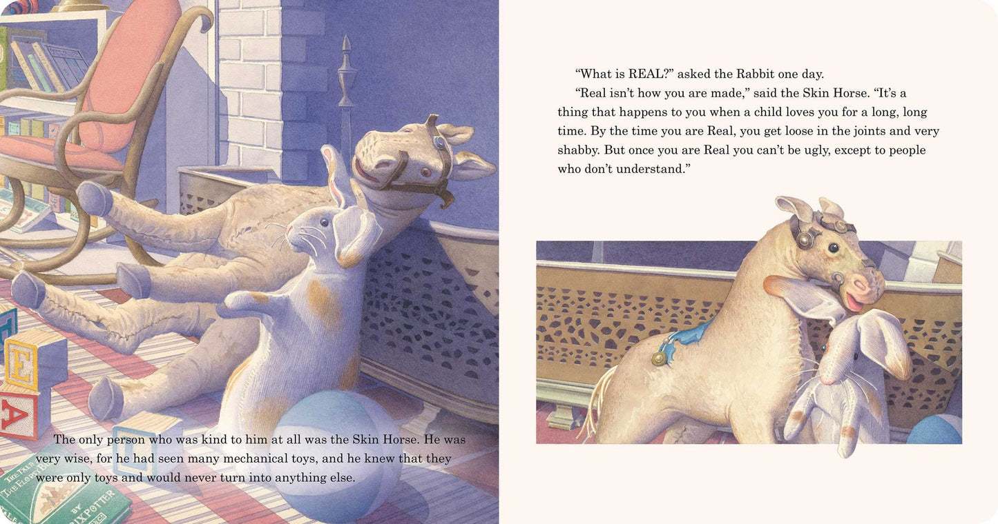 The Velveteen Rabbit Oversized Padded Board Book: The Classic Edition