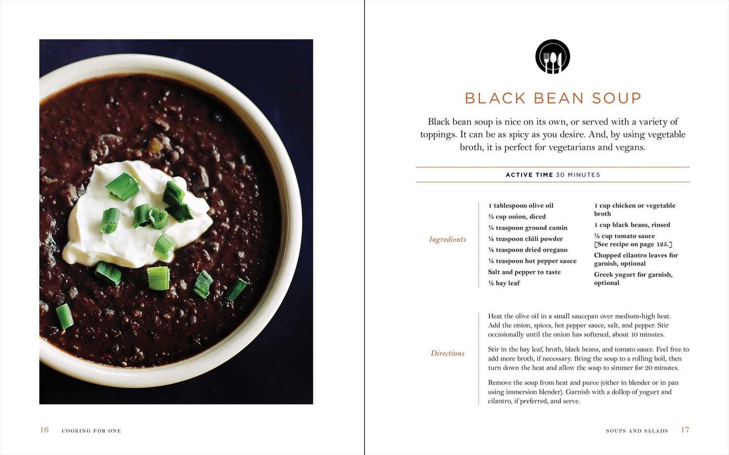 Cooking for One: Over 100 Delicious & Easy Meals Created for One Person
