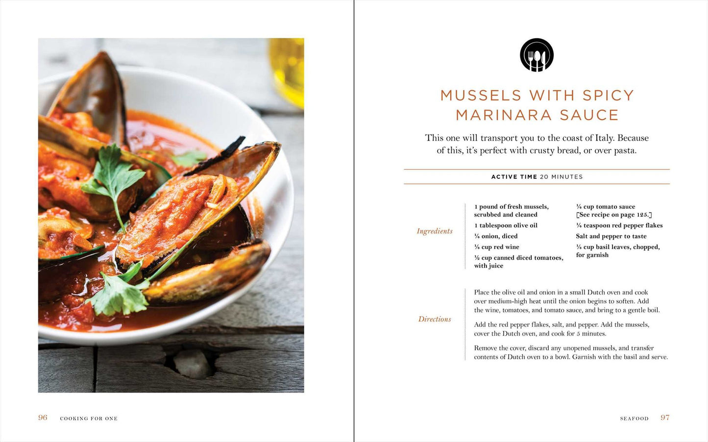 Cooking for One: Over 100 Delicious & Easy Meals Created for One Person