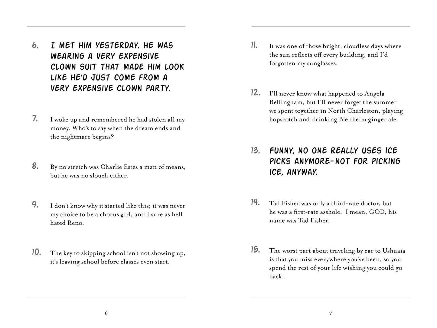 892 Opening Lines: Everything You Need to Get Started on Your Next Story
