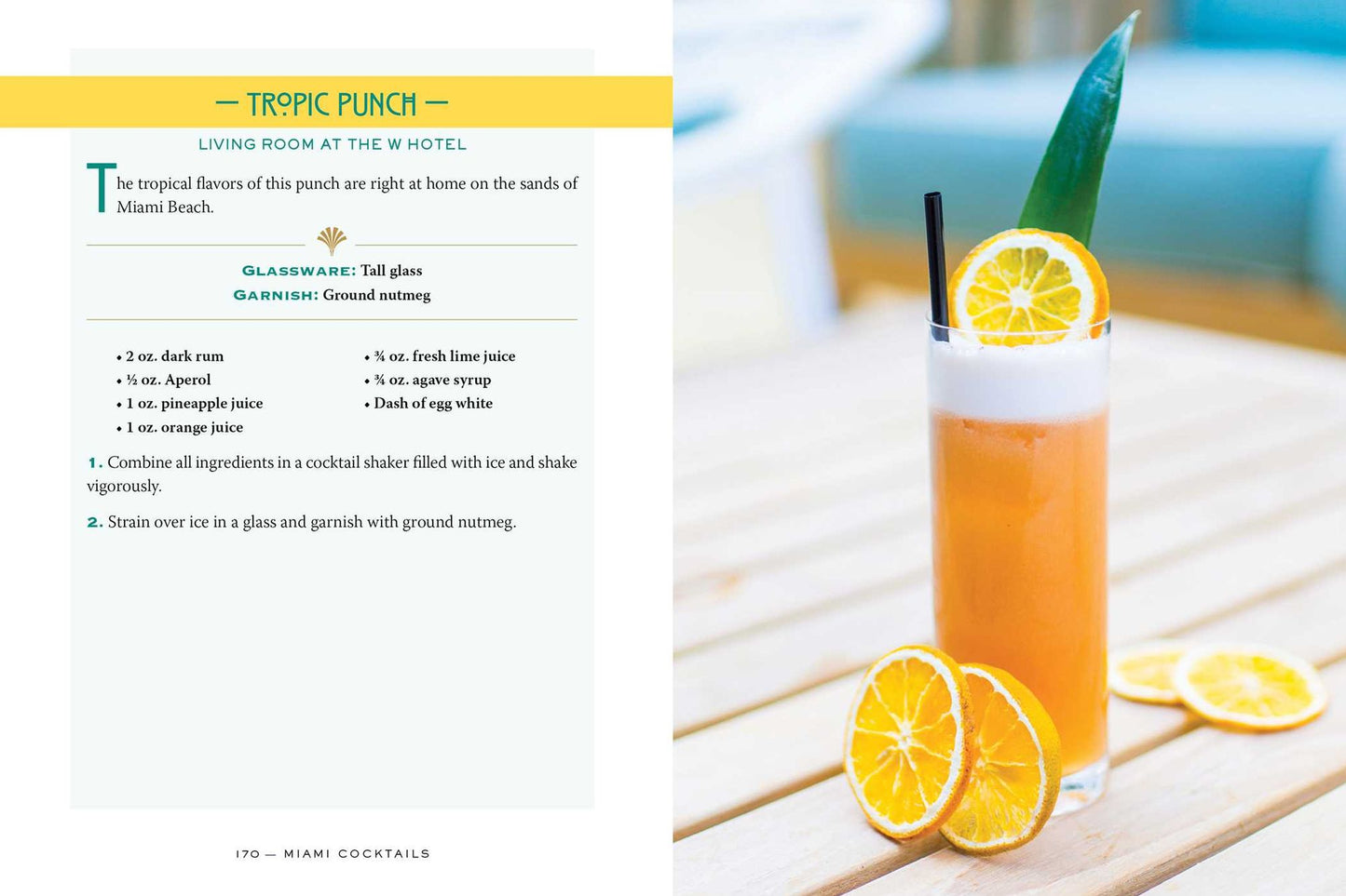 Miami Cocktails: An Elegant Collection of Over 100 Recipes Inspired by the Magic City