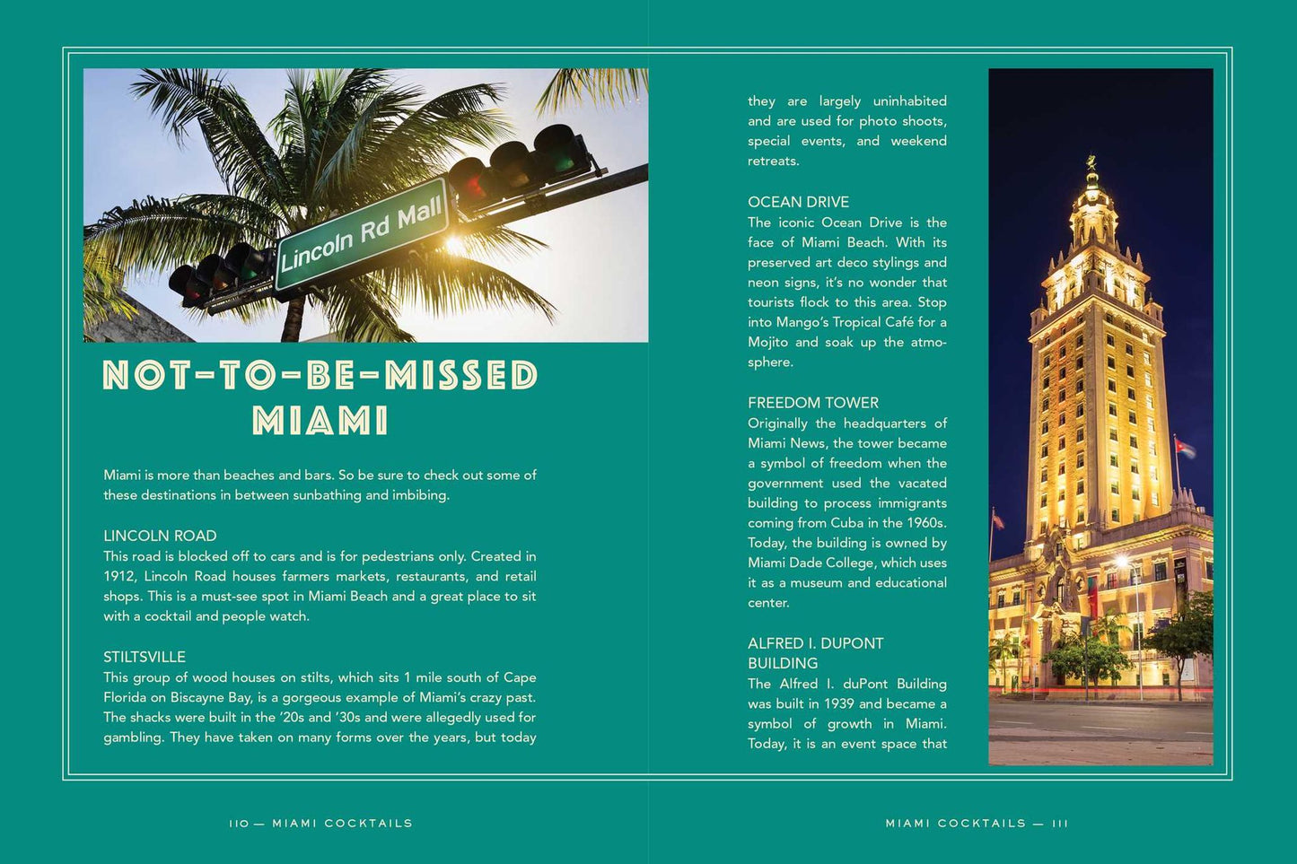 Miami Cocktails: An Elegant Collection of Over 100 Recipes Inspired by the Magic City