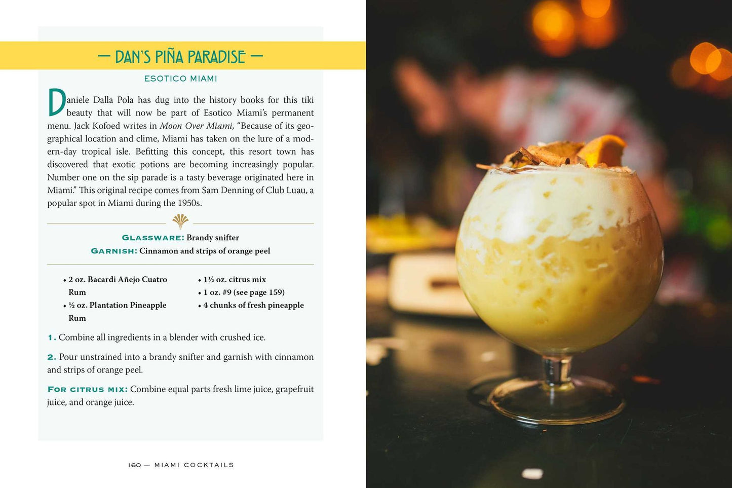 Miami Cocktails: An Elegant Collection of Over 100 Recipes Inspired by the Magic City