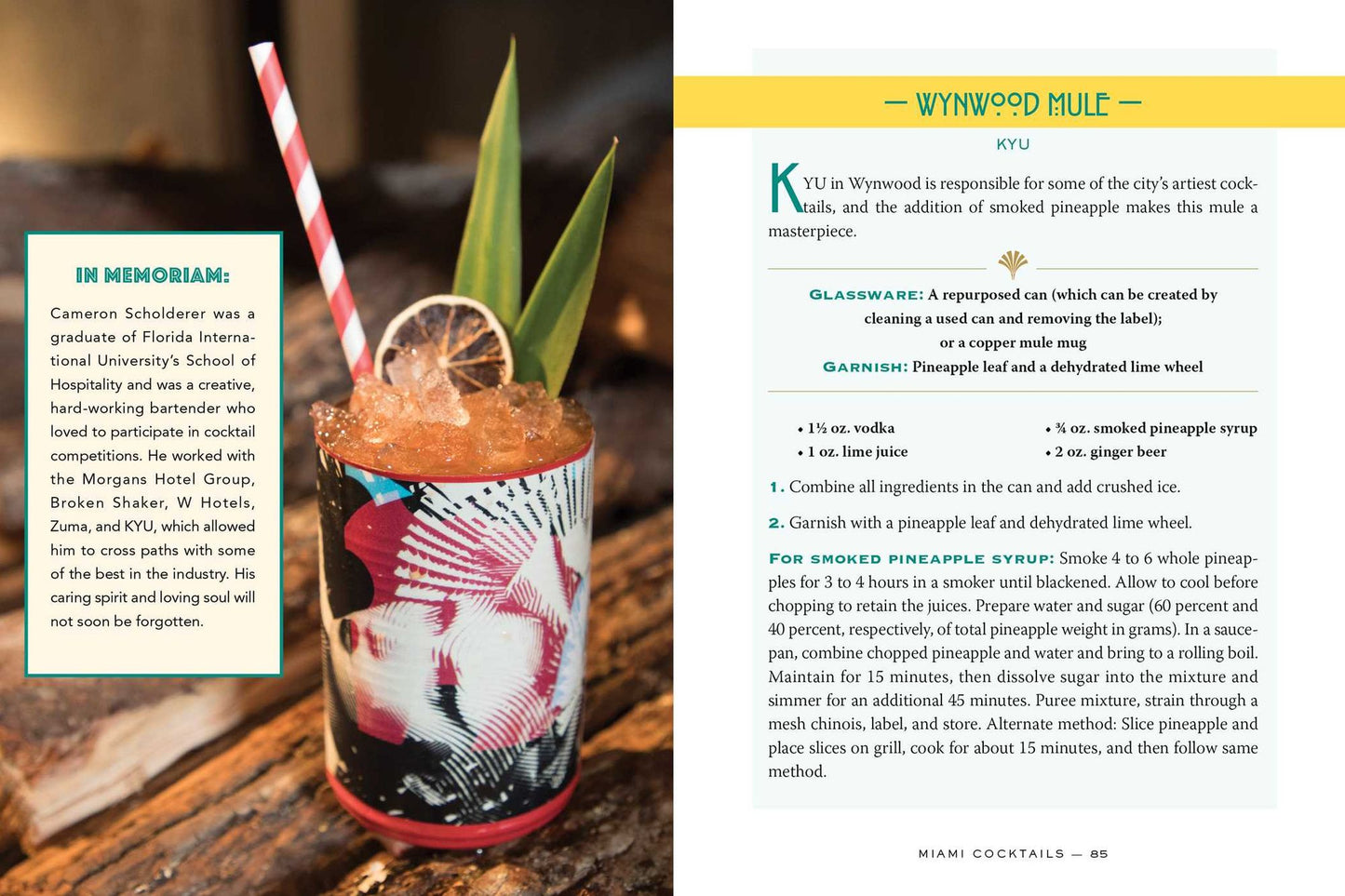 Miami Cocktails: An Elegant Collection of Over 100 Recipes Inspired by the Magic City