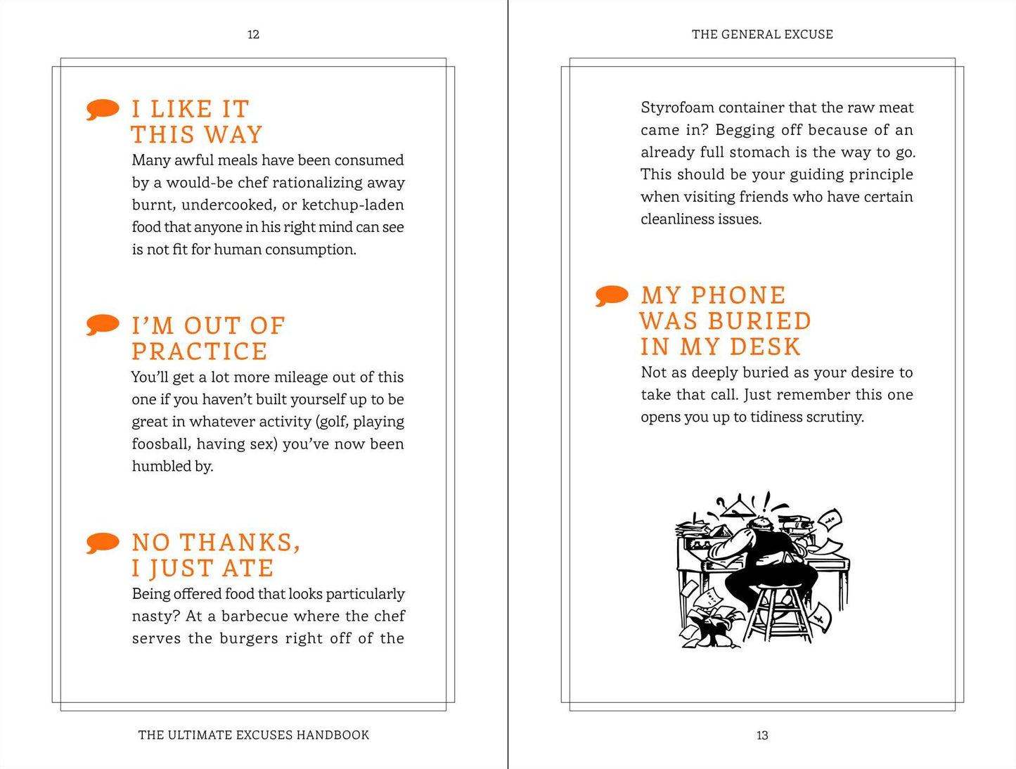 The Ultimate Excuses Handbook
