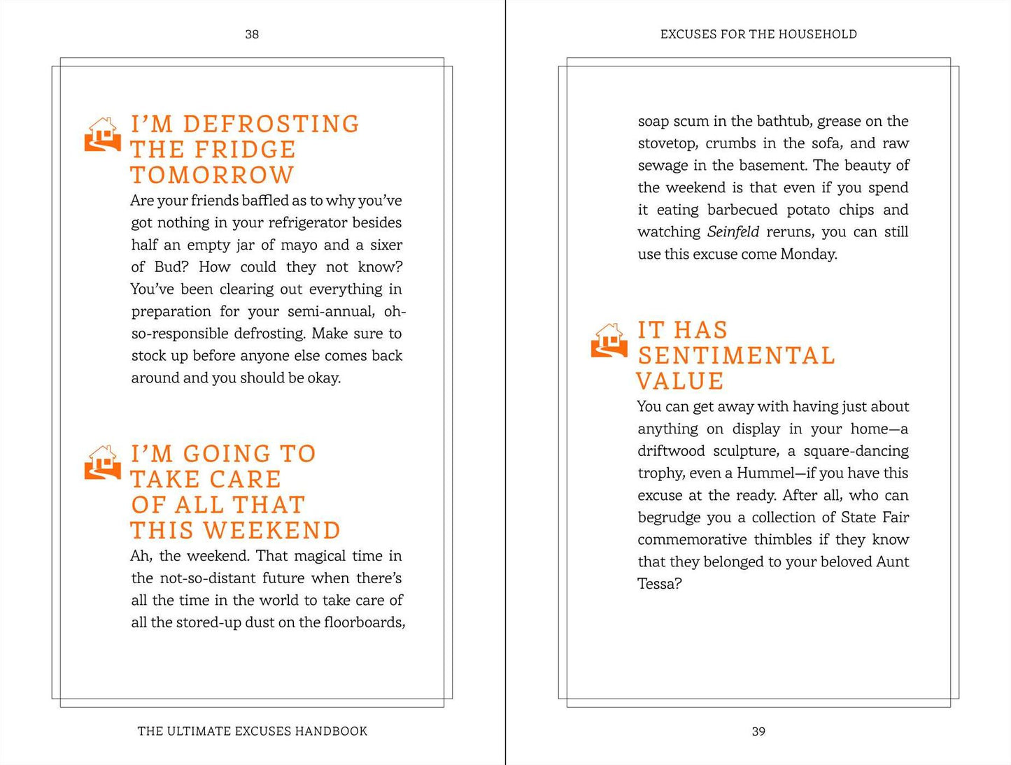 The Ultimate Excuses Handbook