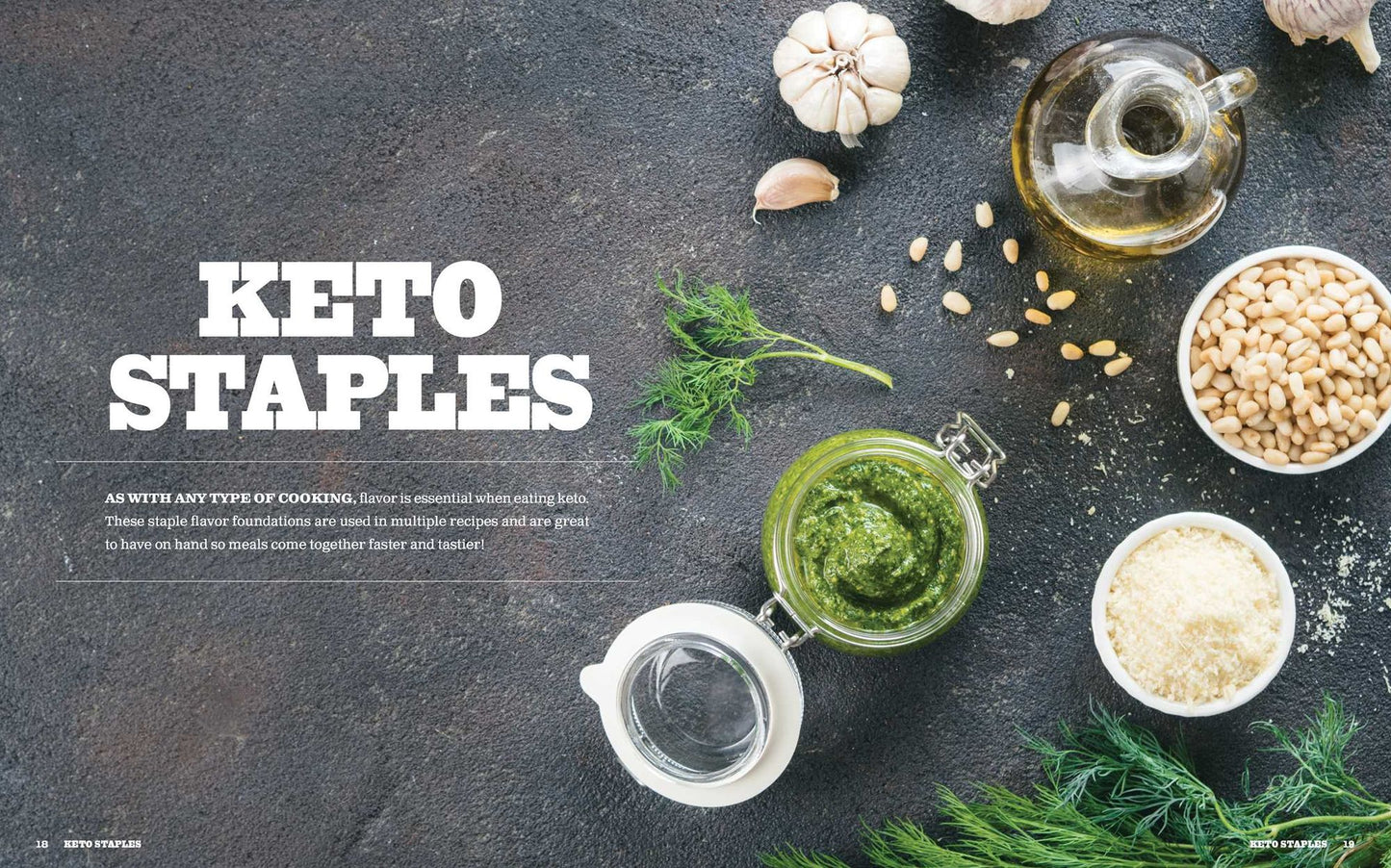 Keto Life : Over 100 Healthy and Delicious Ketogenic Recipes
