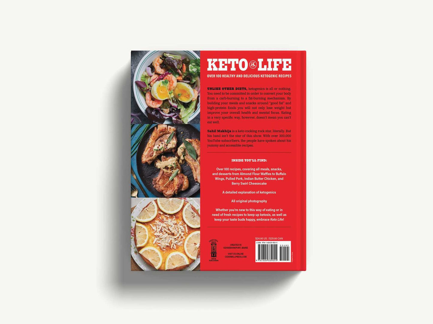 Keto Life : Over 100 Healthy and Delicious Ketogenic Recipes
