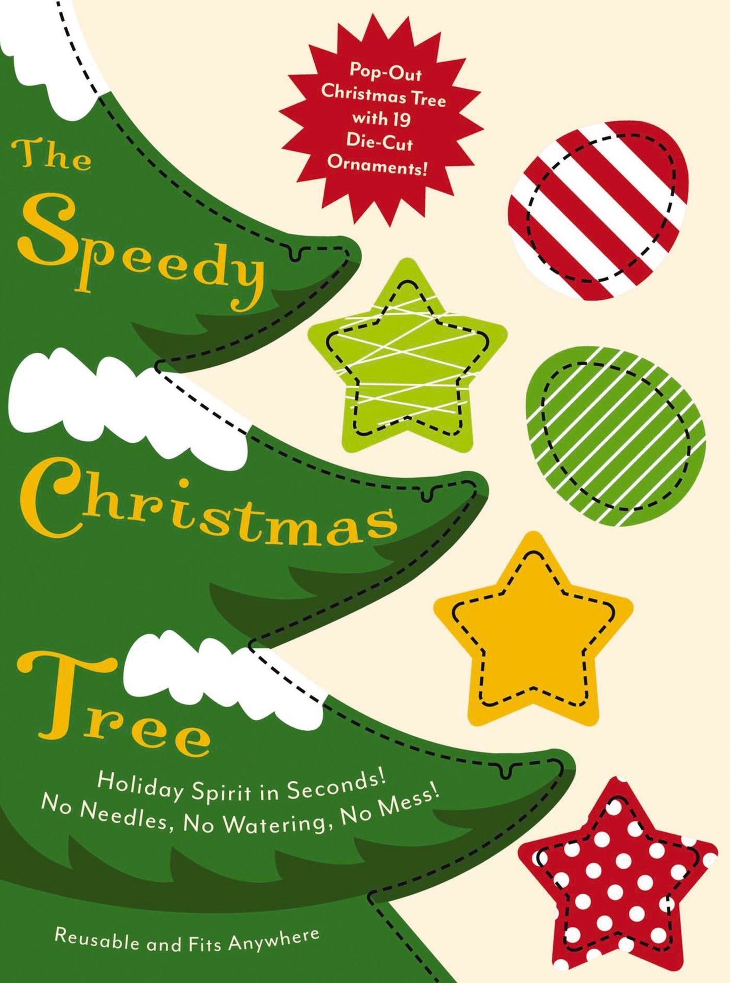 The Speedy Christmas Tree : Holiday Spirit in Seconds! No Needles, No Watering, No Mess!
