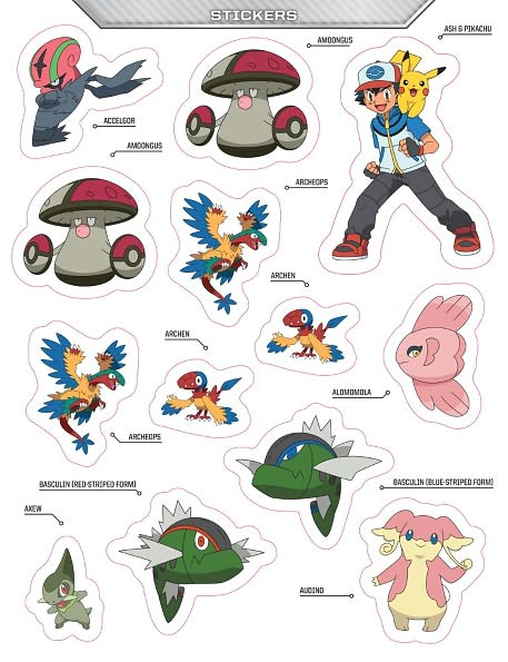 Pokémon Super Sticker Book: Unova Region!