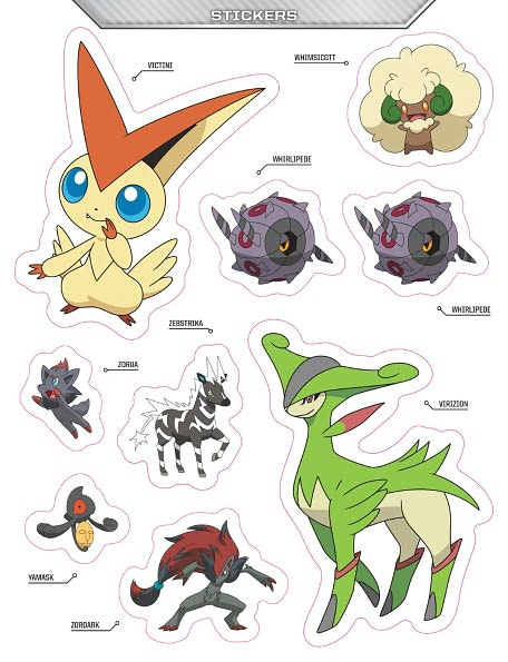Pokémon Super Sticker Book: Unova Region!