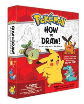 Pokemon How-to-Draw Kit: Starting with All-Stars!