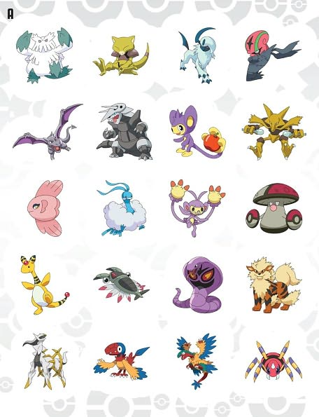 Pokemon Mega Sticker Collection