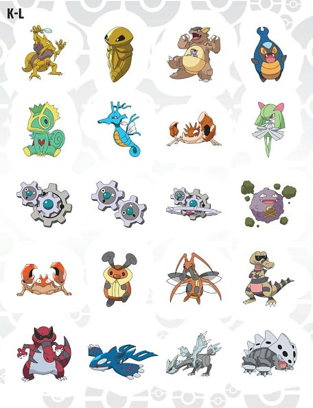 Pokemon Mega Sticker Collection