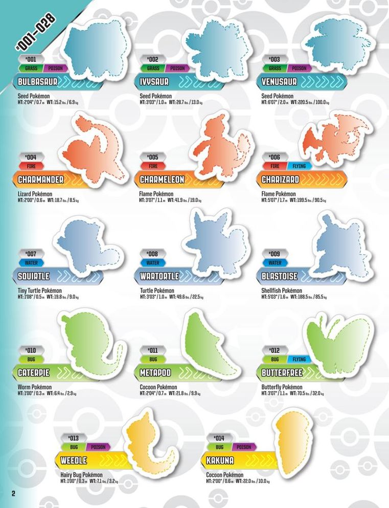 Pokemon Mega Sticker Collection