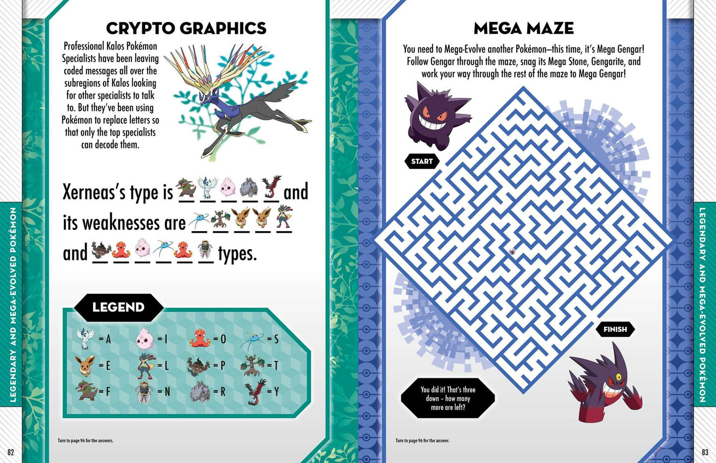 Pokemon Trainer Activity Book: Journey to the Kalos Region