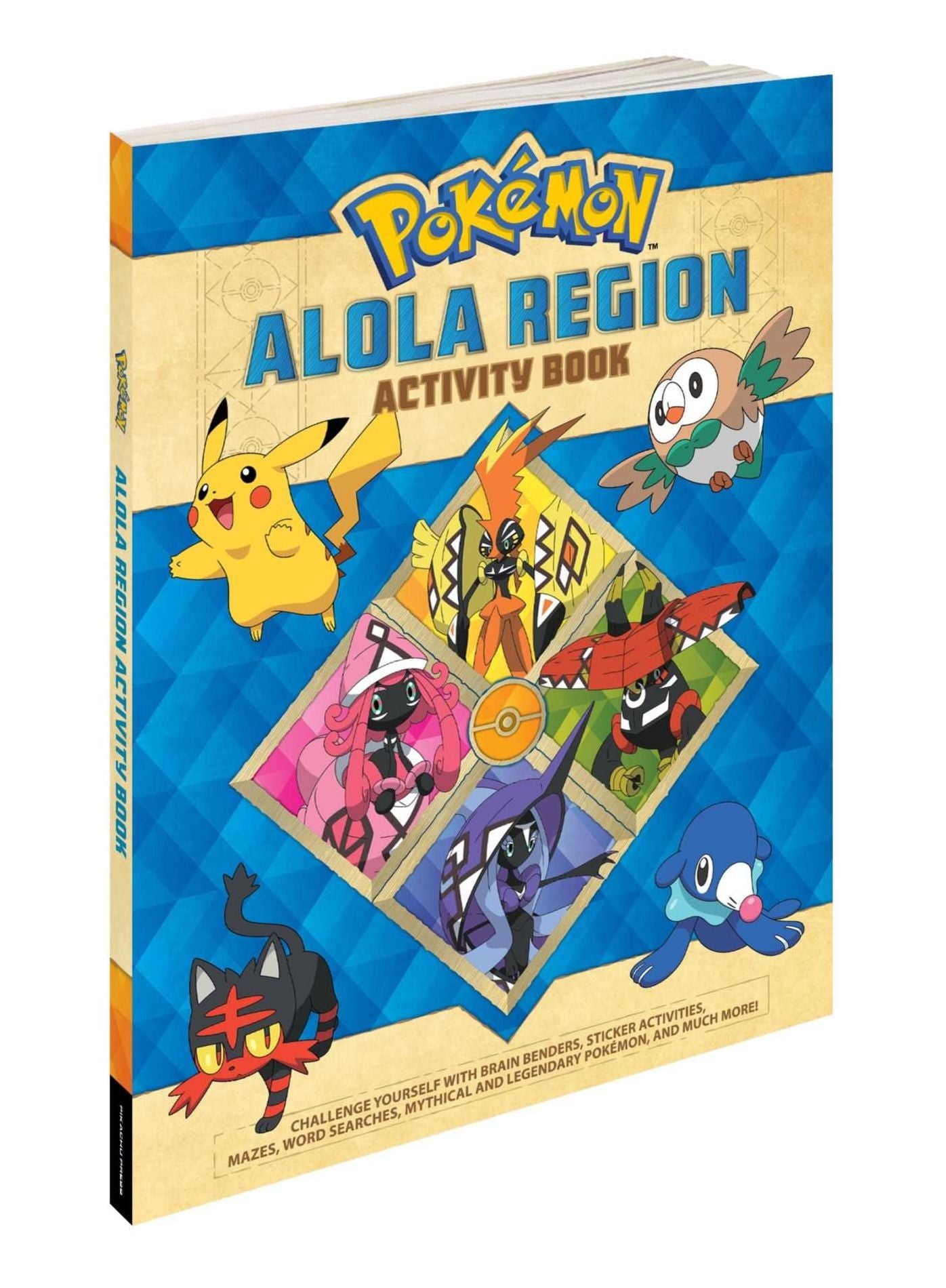 Pokemon Alola Region Activity Book