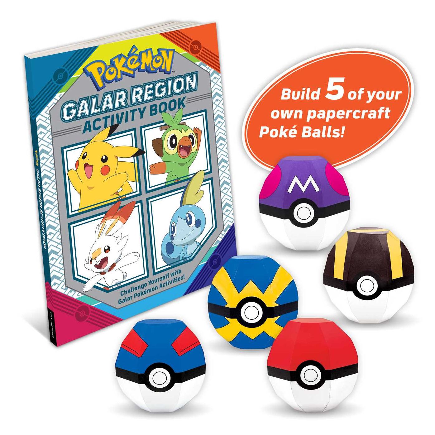 Pokï¿½mon Official Galar Region Activity Book