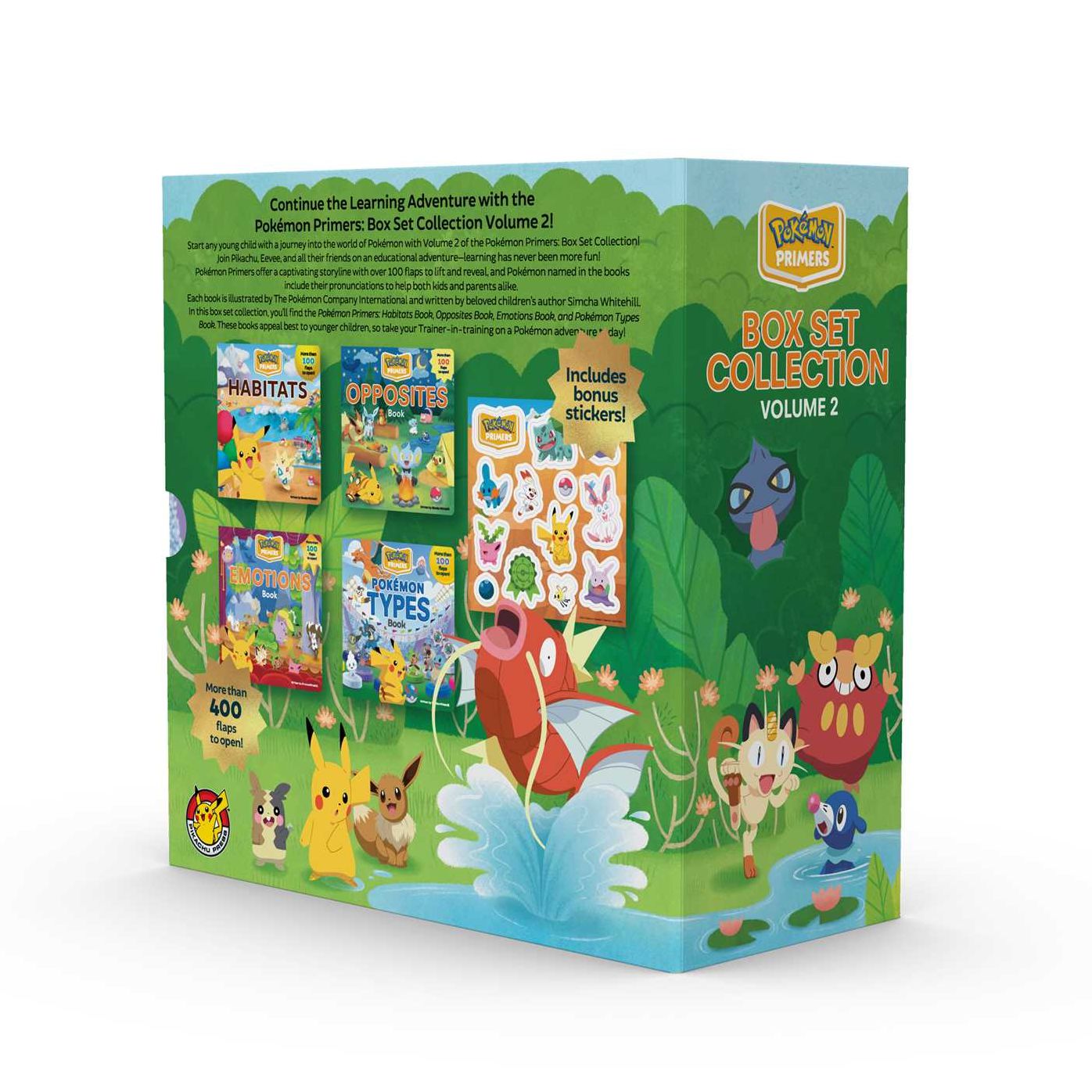 Pokï¿½mon Primers: Box Set Collection Volume 2: Opposites, Habitats, Emotions, and Types